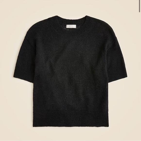 J.Crew Alpaca-blend oversized sweater T-shirt - Picture 1 of 7
